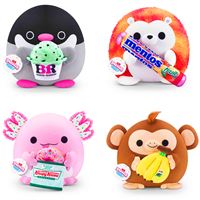 ZURU SNACKLES PELÜŞ ABURCUBUR 5UA03000 S2 35 CM 0+ 1