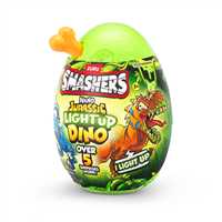 ZURU SMASHERS MHR09000 NANO JURASSİC LİGHT UP DİNO SÜRPRİZ PAKET 3+ 1
