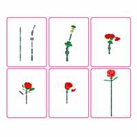 ZUZU MAX ROSE LEGO 5UC00000 GÜL SÜRPRİZİ 247 PARÇA 8+ 2