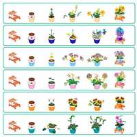 ZUZU MAX GARDEN LEGO MNB08000 SAKSI BİTKİLERİ SÜRPRİZİ 6 MODEL 151-233 PARÇA 8+ 4