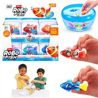 ZURU ROBO ALİVE BALIK RBF00220 HAREKETLİ SUDA RENK DEĞİŞTİRİR 12 Lİ 3+ 1