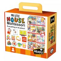 HEADU MT LİTTLE HOUSE MONTESSORİ IT20836 KÜÇÜK EVİM PUZZLE 2-5 YAŞ 1