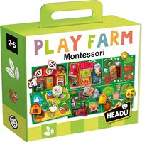 HEADU PLAY FARM MONTESSORİ MU23608 ÇİFTLİK OYUNU 2-5 YAŞ 1