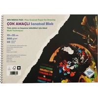ART LİVA RESİM DEFTERİ A5 300 GR SULU TEKNİK DOKULU 20 YP 1
