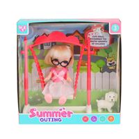 KARSAN SUMMER OUTİNG 925-141 SALINCAKLI KÖPEKLİ BEBEK SETİ 3+ 1