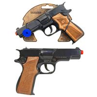 GONHER METAL SİLAH TABANCA REF-3125-6 REVOLVER POLİS 3+ 1