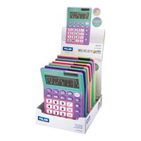MİLAN SUNSET HESAP MAKİNESİ 12 HANE RENKLİ 6 LI 1597060SN 1