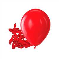 ROYALTEX BALON R99048 PASTEL KIRMIZI 12 İNÇ 100 LÜ 8+ 1