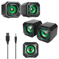 MİKADO SPEAKER MD-177 YEŞİL SİYAH USB 1