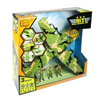 MEGA HİT 90234 HAVA İNDİRME UÇAGI VE TİMİ IŞIKLI PİLLİ SESLİ 1