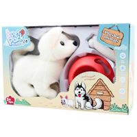 MEGA PET PARK RA004-3 PELÜŞ KÖPEK 2 SESLİ HAREKETLİ YÜRÜYEBİLEN 3+ 1