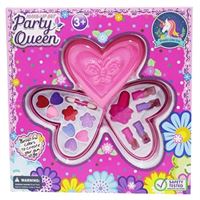 MEGA PARTY QUEEN 1018BP KALP DESENLİ İKİ KATLI MAKYAJ SETİ 3+ 1