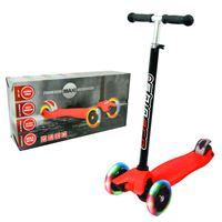 CAN TWİSTER MAXİ SCOOTER CN254 IŞIKLI TEKER KAYMAZ TABAN 80 KG 3+ 1