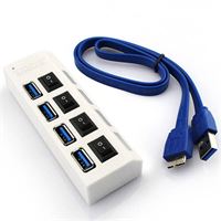 PLATOON USB HUB PL-5708 HI-SPEED USB 3.0 4 PORT ANAHTARLI 1