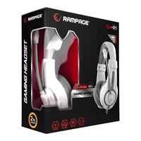 RAMPAGE KULAKLIK SN-R1 BEYAZ OYUNCU KABLOLU MİKROFONLU 2