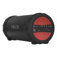 MİKADO SPEAKER MD-44BT SİYAH BLUETOOTH+USB+SD+AUX+FM RADYO 10W 1