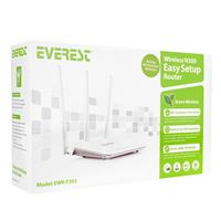 EVEREST ROUTER REPEATER EWR-F303 BEYAZ KABLOSUZ 3 ANTEN 1