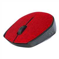 EVEREST KABLOSUZ MOUSE KM-218 KIRMIZI KUMAŞ YÜZEY 2