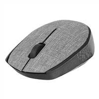 EVEREST KABLOSUZ MOUSE KM-218 GRİ KUMAŞ YÜZEY 2