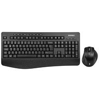 EVEREST KLAVYE Q + MOUSE KM-6017 SİYAH USB KABLOSUZ MULTİMEDİA 2