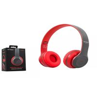 HYTECH KULAKLIK HY-XBK70 KABLOSUZ BLUETOOTH KIRMIZI SİYAH 1