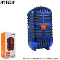HYTECH SPEAKER HY-S40 MAVİ BLUETOOTH+ USB+SD 1