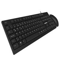 EVEREST KLAVYE Q + MOUSE KM-615 SİYAH USB KABLOLU COMBO 1