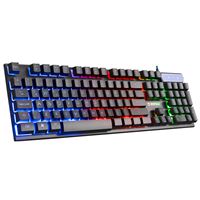 EVEREST KLAVYE Q + MOUSE KM-191 ENTRY SİYAH USB KABLOLU GÖKKUŞAĞI AYDINLATMALI 2