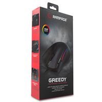EVEREST RAMPAGE MOUSE KABLOLU SMX-G72 GREEDY SİYAH 8 TUŞLU RGB IŞIKLI 3