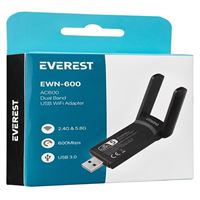 EVEREST ADAPTÖR EWN-600 USB WİFİ USB KABLOSUZ 2