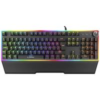 RAMPAGE KLAVYE Q RMK-X2 MİRACLE SİYAH USB KABLOLU GÖKKUŞAĞI AYDINLATMALI MEKANİK 1