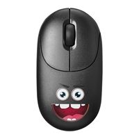 EVEREST MOUSE KABLOSUZ SM-26 SİYAH FASHİON EMOJİ 1