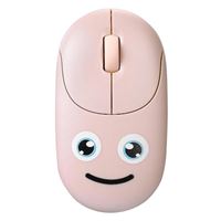 EVEREST MOUSE KABLOSUZ SM-26 PEMBE FASHİON EMOJİ 1