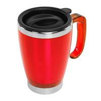 SLİNK TERMOS KUPA KIRMIZI SL-TM1981 PASLANMAZ ÇELİK 415 ML 1