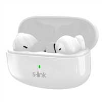 S-LİNK EARDOPES BLUETOOTH KULAKLIK SL-TWS08 BEYAZ TYPE-C CHARGE 4
