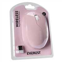 EVEREST KABLOSUZ MOUSE SMW-973 PEMBE 1