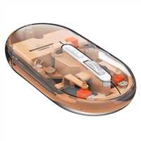 EVEREST KABLOSUZ MOUSE SM-BT29 GLASSY TRANSPARAN ROSE GOLD 2İN1 WİRELESS-BLUETOOTH 2