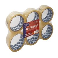 KRAF KOLİ BANDI 45x40 ŞEFFAF 6 LI 4540 1