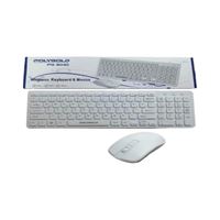 POLYGOLD KLAVYE Q + MOUSE PG-8040 BEYAZ USB KABLOSUZ 1