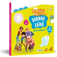 ERDEM ETKİNLİK KİTABI RAFADAN TAYFA İLE DİKKAT VE ZEKA (4 KİTAP) 1