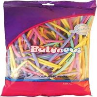 BALONEVİ SOSİS BALON KARIŞIK 260 100 LÜ 1