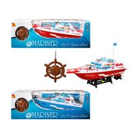 SUNMAN KUMANDALI TEKNE POLİS İTFAİYE MX006 2140  MARİNER F/F R/C IŞIKLI 45 CM 3+ 1