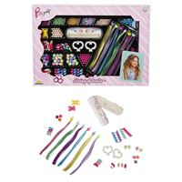 SUNMAN PRETTY PİNKY 004 HAİR BRUSH BONCUKLU ŞAÇ TASARIM SETİ 3+ 1