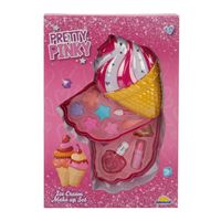 SUNMAN PRETTY PİNKY 10506 GÜZELLİK MAKYAJ SETİ İCE CREAM 3+ 2