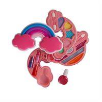 SUNMAN PRETTY PİNKY 10385 GÜZELLİK MAKYAJ SETİ 10385 RAİNBOW 3+ 1