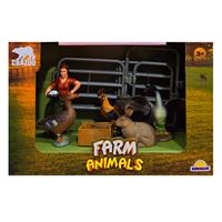 SUNMAN FARM ANİMALS Q9899-X14 ÇİFTLİK HAYVANLAR SET 3+ 2
