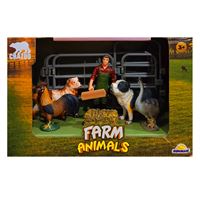 SUNMAN FARM ANİMALS Q9899-X14 ÇİFTLİK HAYVANLAR SET 3+ 3