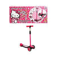 SUNMAN HELLO KİTTY GİRL POWER 3068 3 TEKERLEKLİ SCOOTER FRENLİ 3+ 1