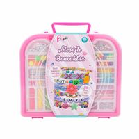 SUNMAN PRETTY PİNKY MESAJLI BONCUKLAR 11032 HOBİ SET ÇANTALI 3+ 2