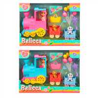 SUNMAN BELİSSA BEBEK 53821 BELİSSA TREN SETİ 15 CM 3+ 1